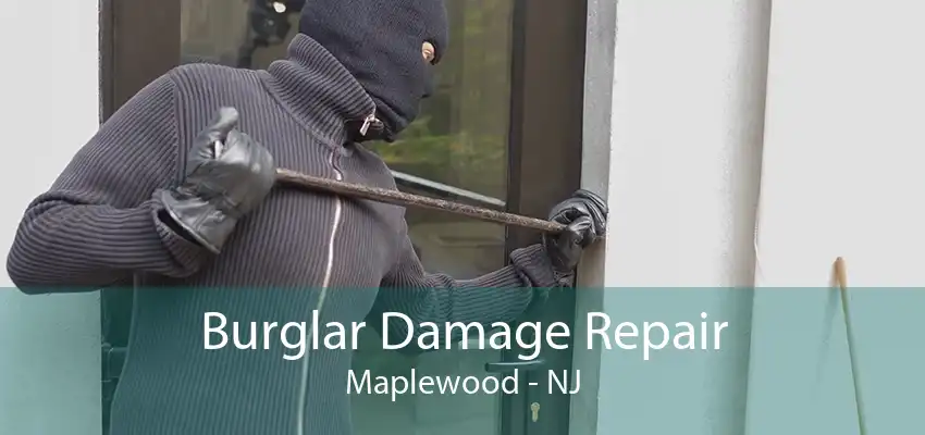 Burglar Damage Repair Maplewood - NJ