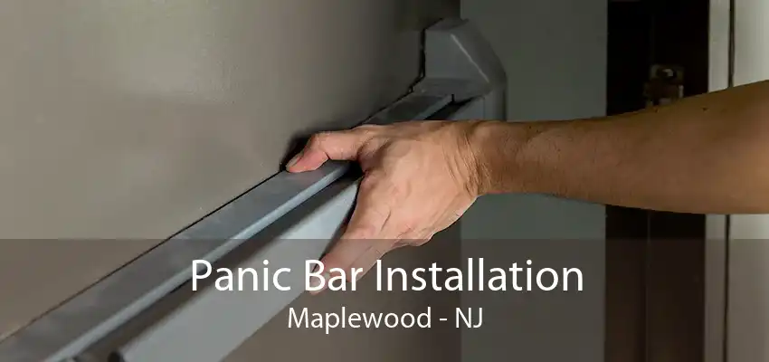 Panic Bar Installation Maplewood - NJ