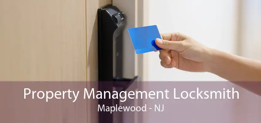 Property Management Locksmith Maplewood - NJ