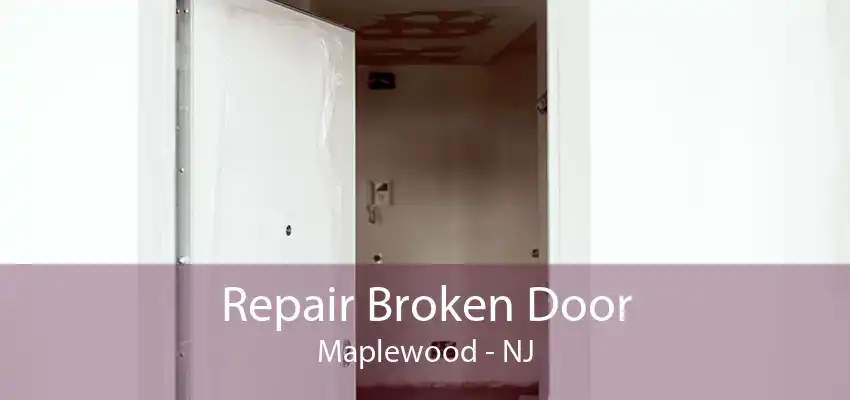 Repair Broken Door Maplewood - NJ